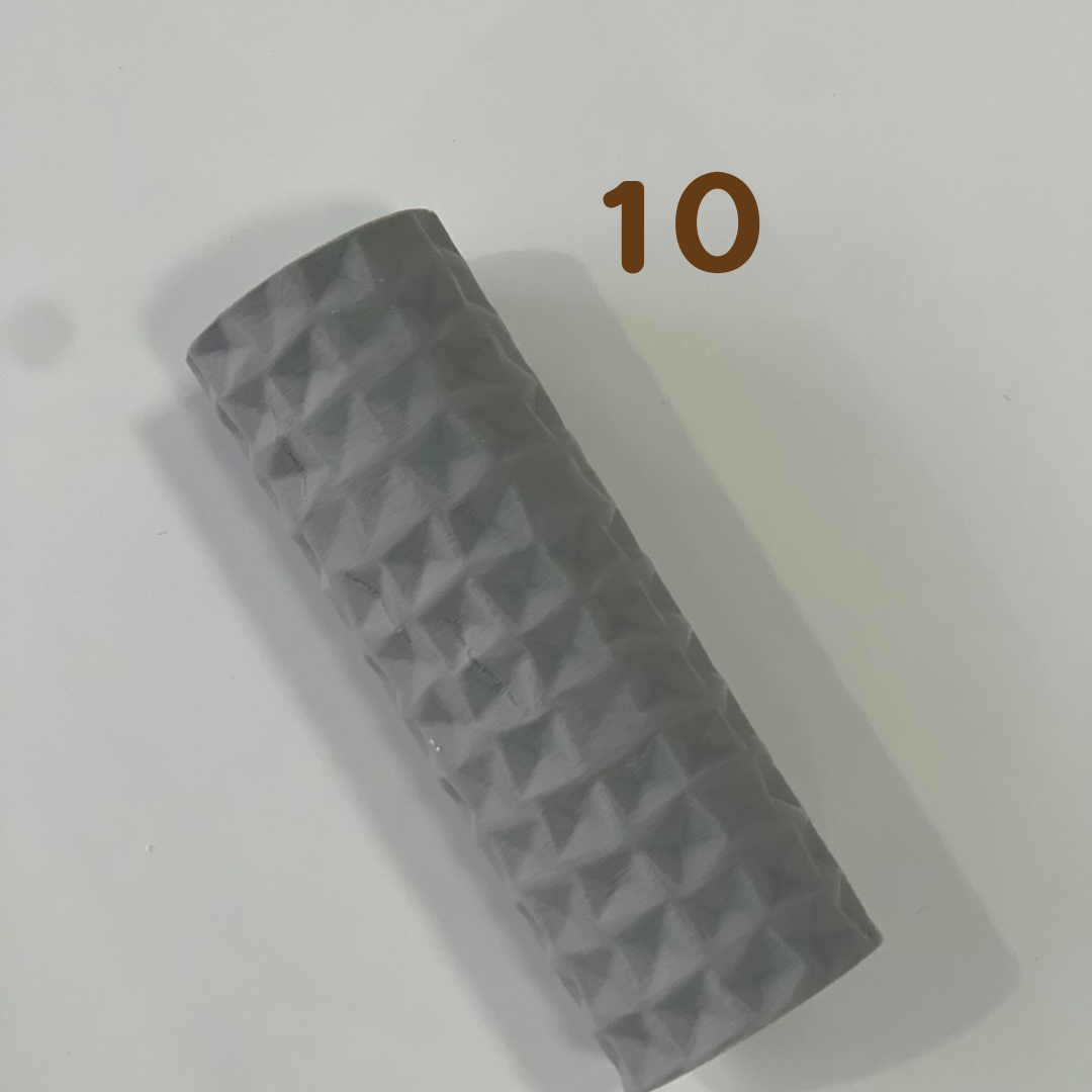 Rodillos de textura para aretes