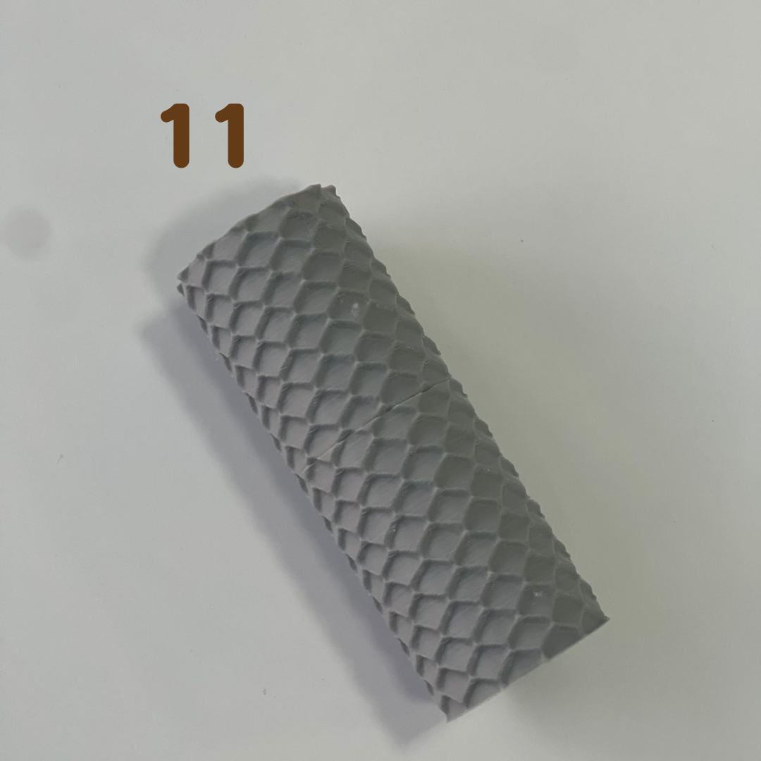 Rodillos de textura para aretes