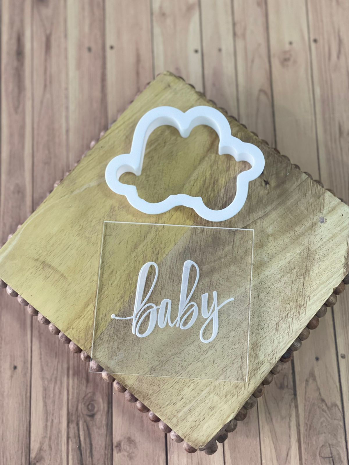CORTADOR Y EMBOSSING TEXTO BABY