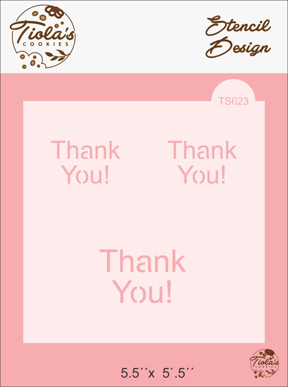 THANK YOU STENCIL