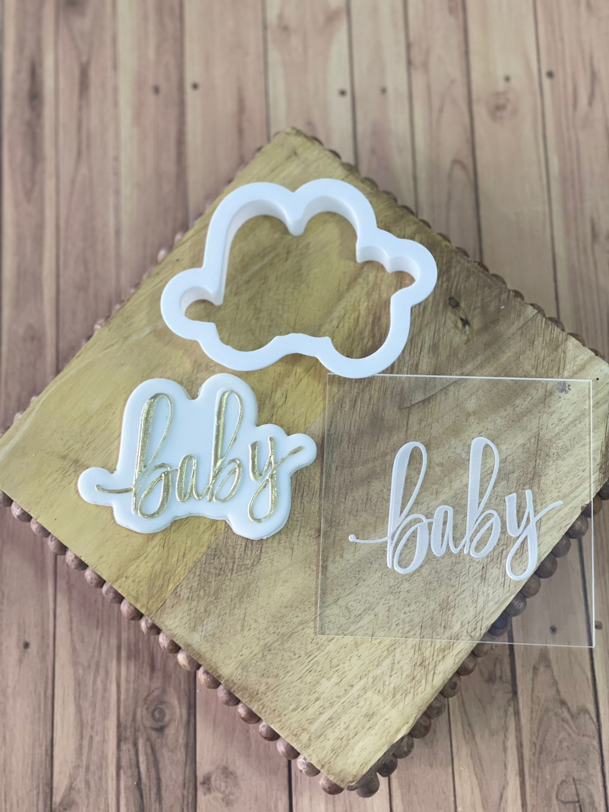 CORTADOR Y EMBOSSING TEXTO BABY