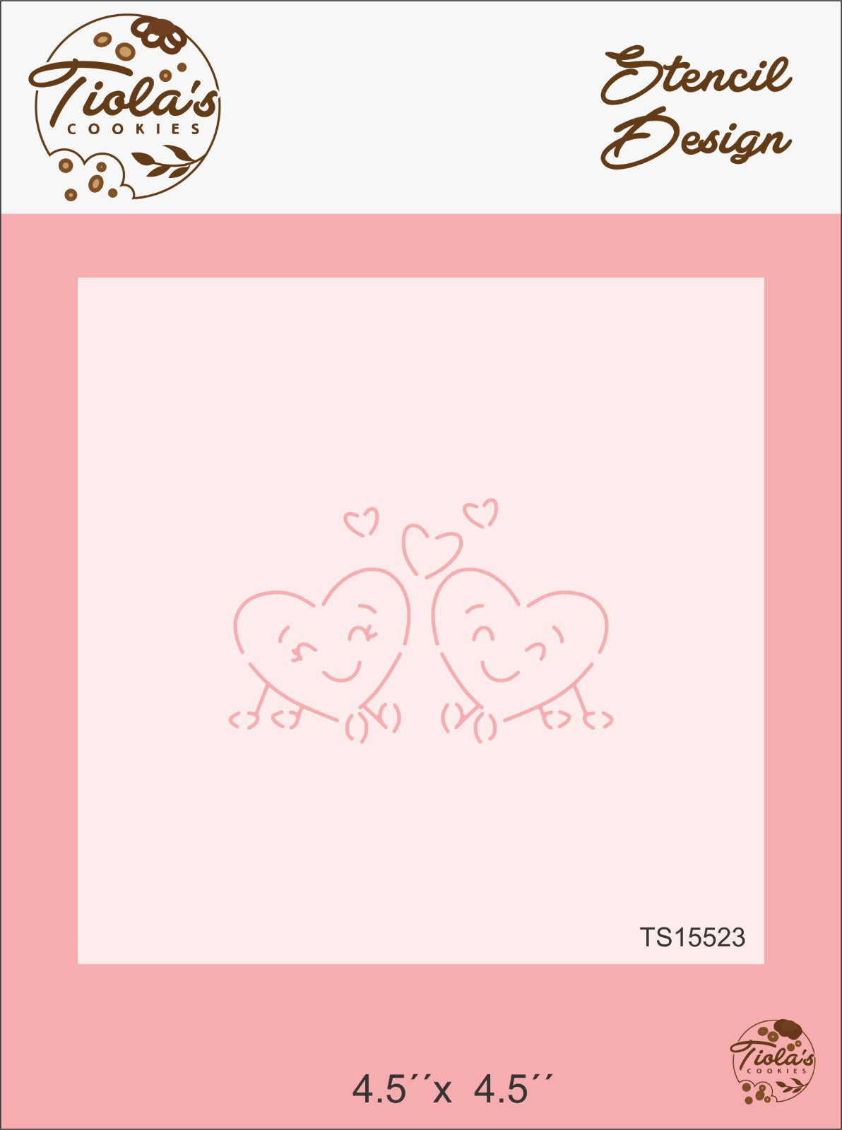 TWO CORAZON Stencil