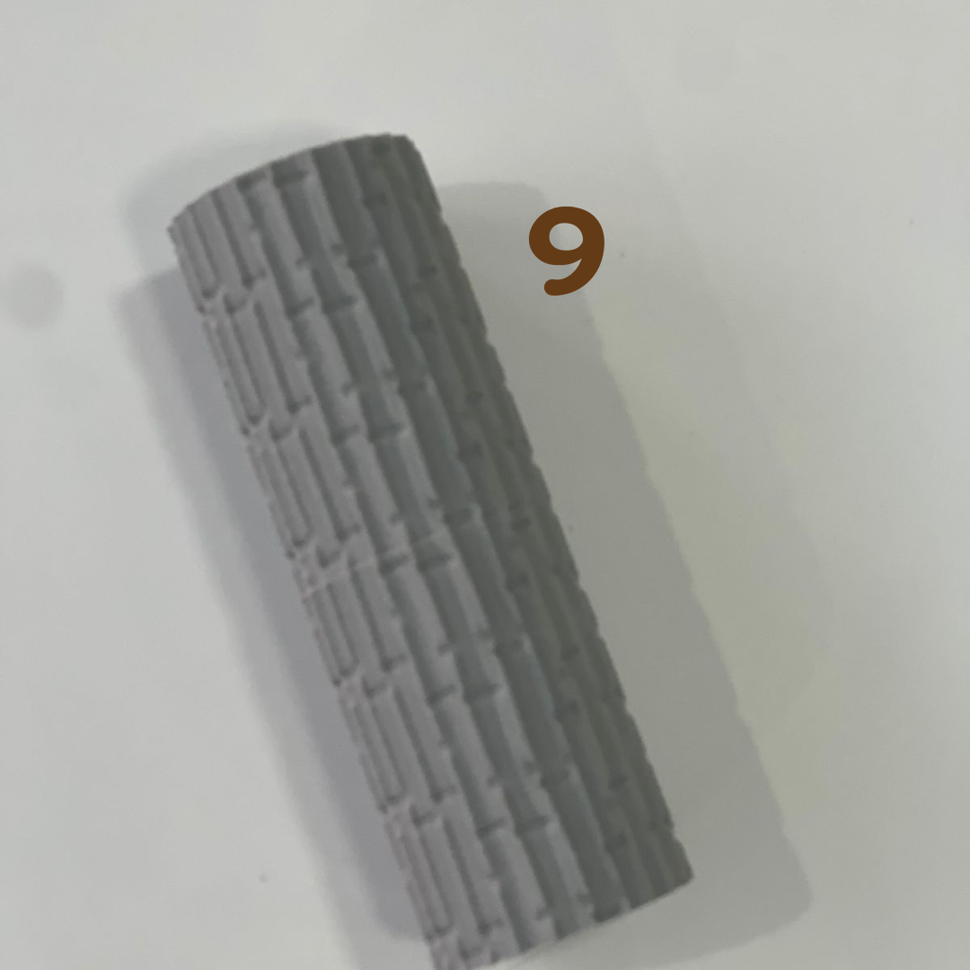 Rodillos de textura para aretes