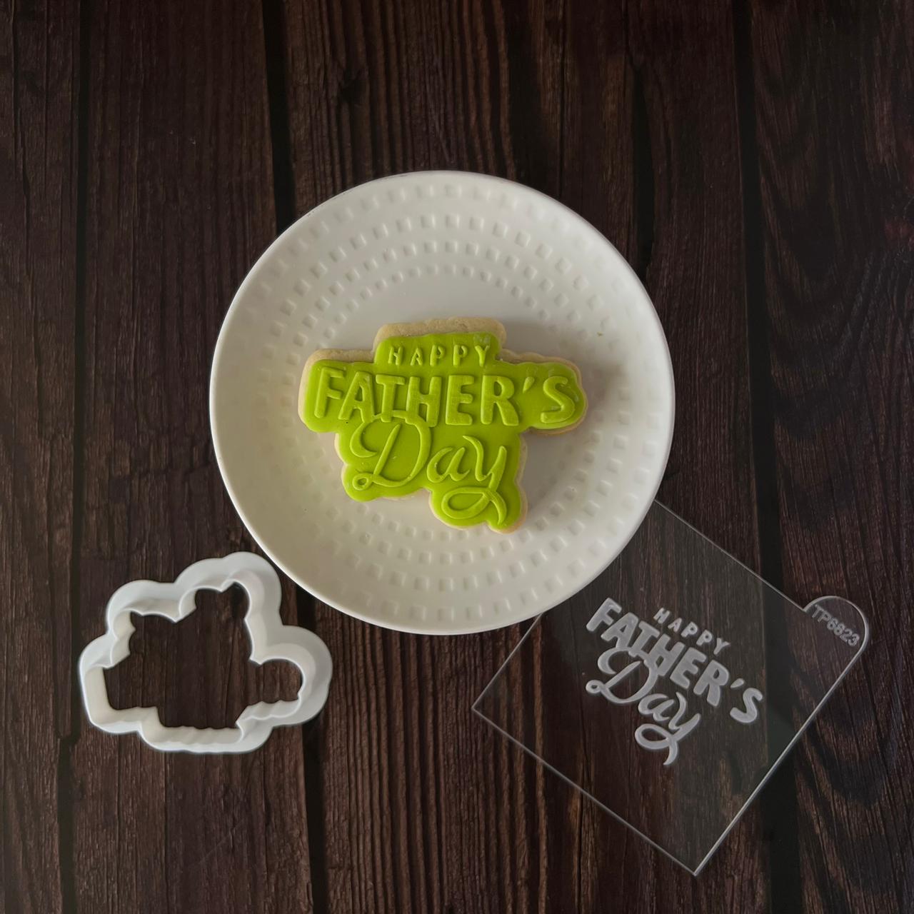 Cortador y Embossing: Happy Father´s Day 2
