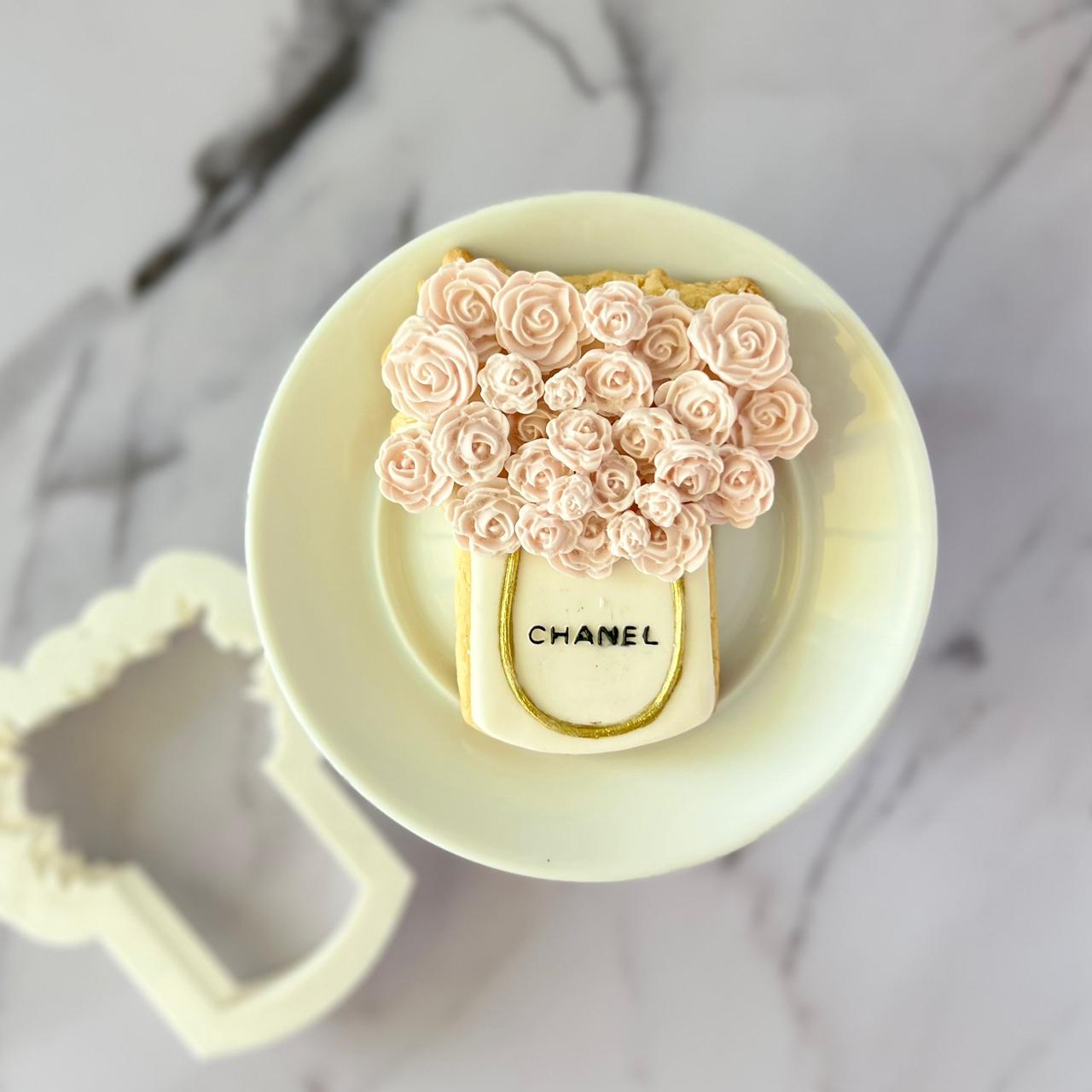 Cortador y Embossing: Bolsa de flores