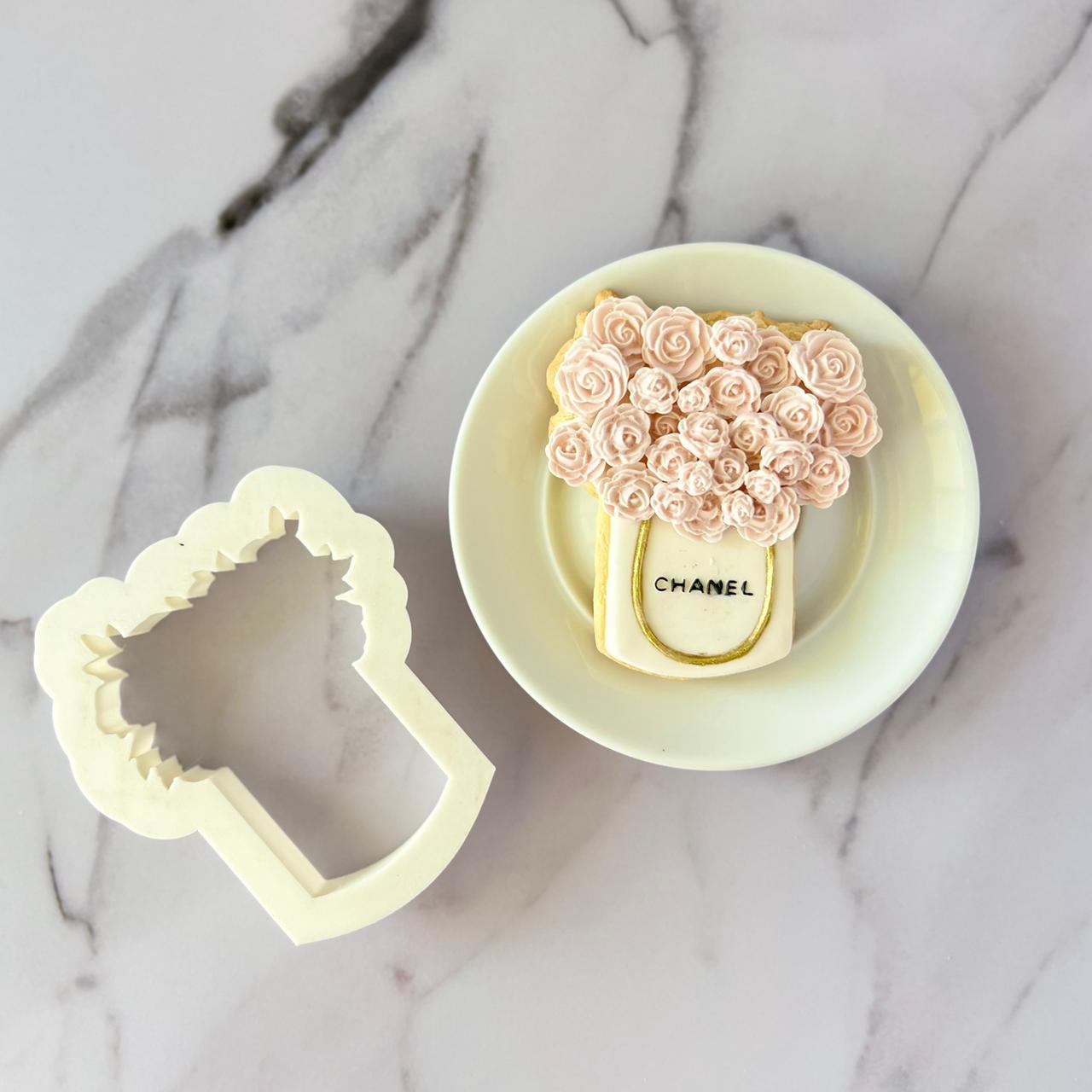Cortador y Embossing: Bolsa de flores