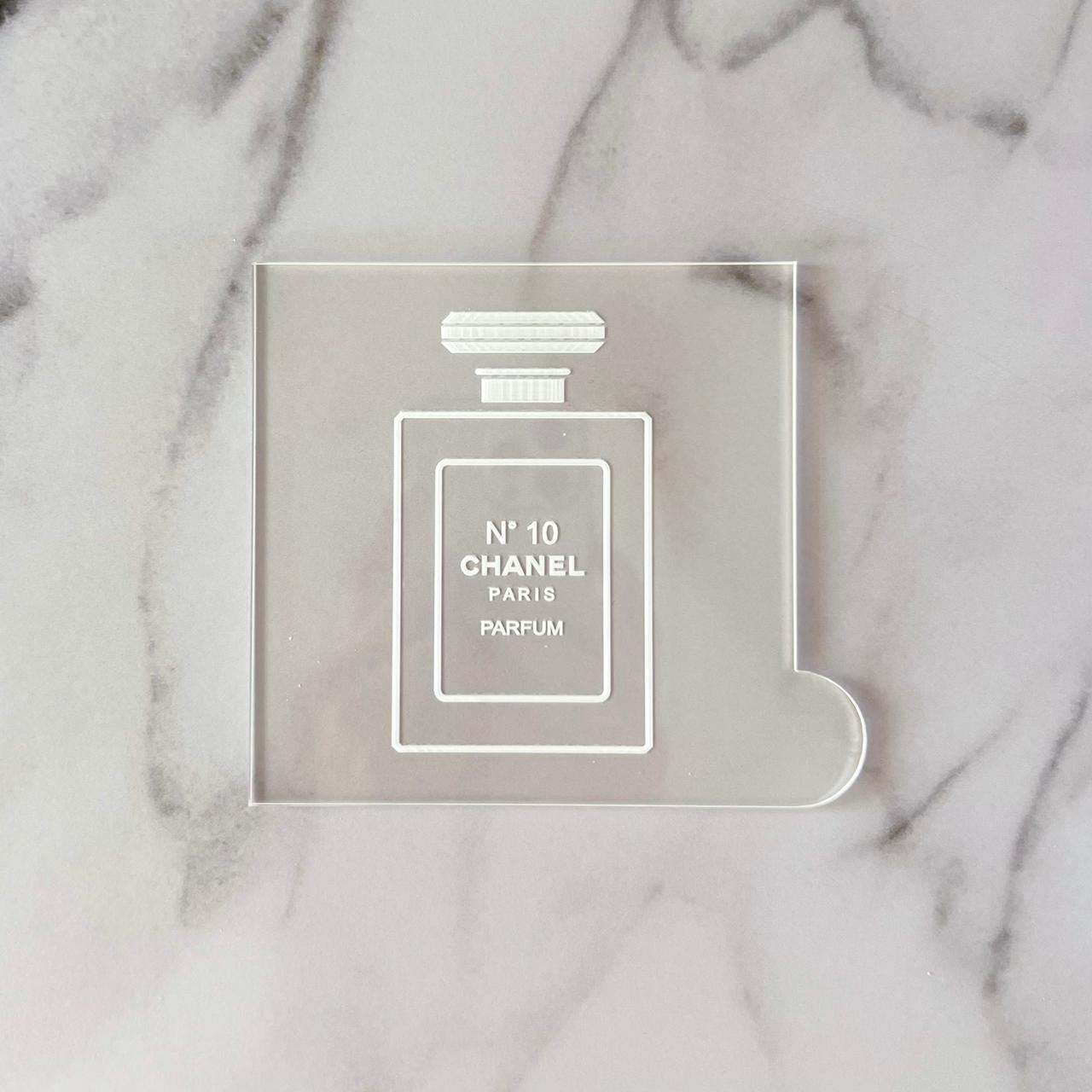 Cortador y Embossing: Perfume Chanel