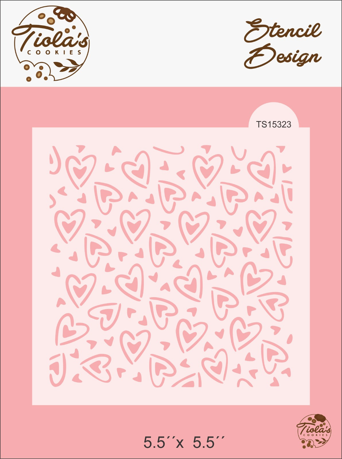 CORAZON TEXTURA Stencil