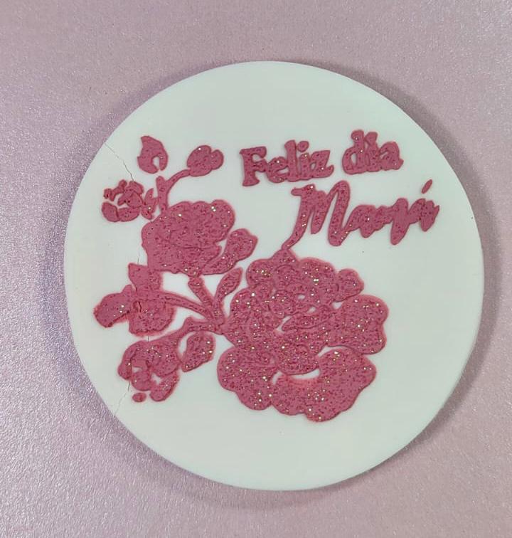 Feliz día mamá Stencil