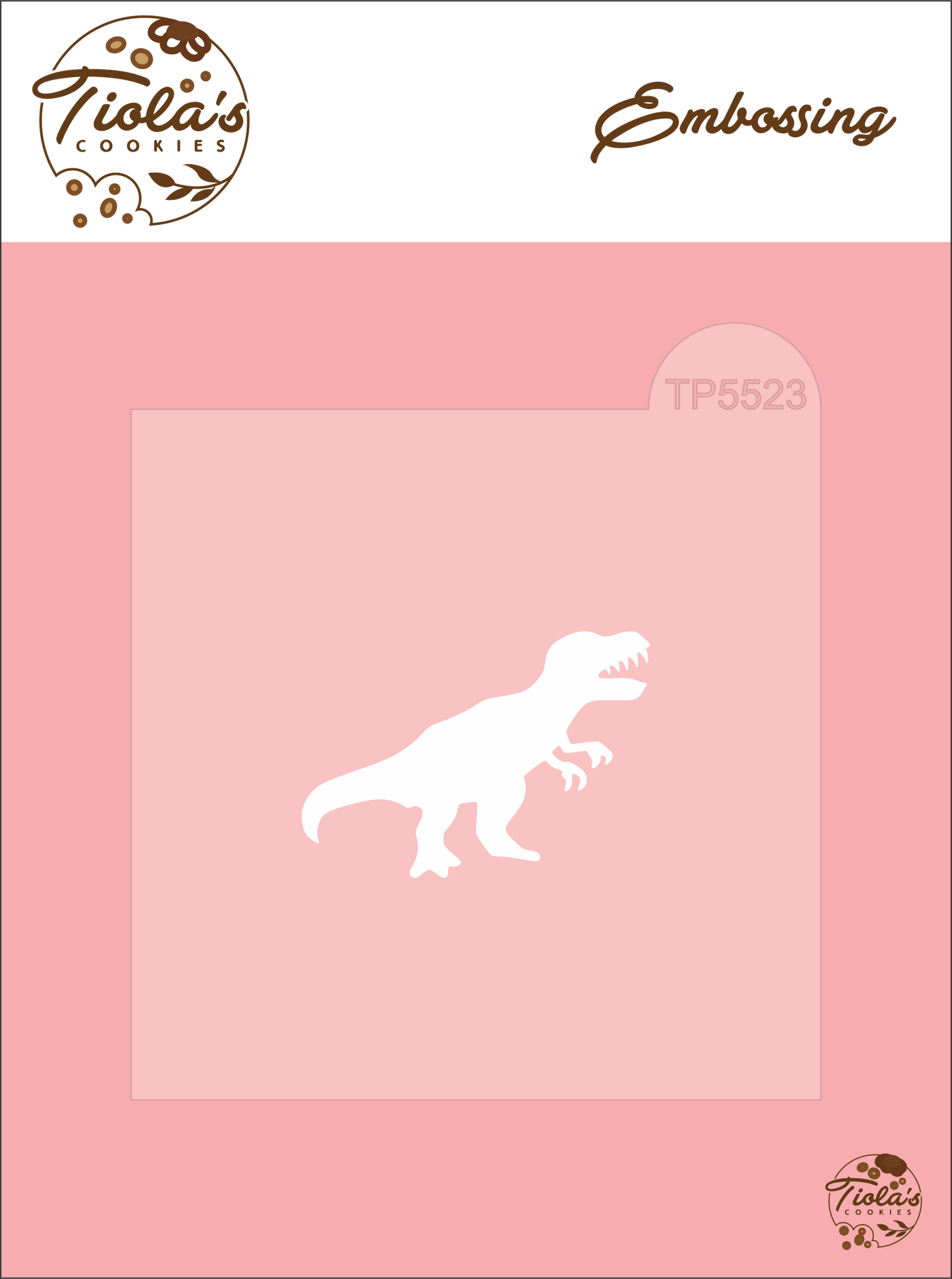 Embossing Tyrannosaurus