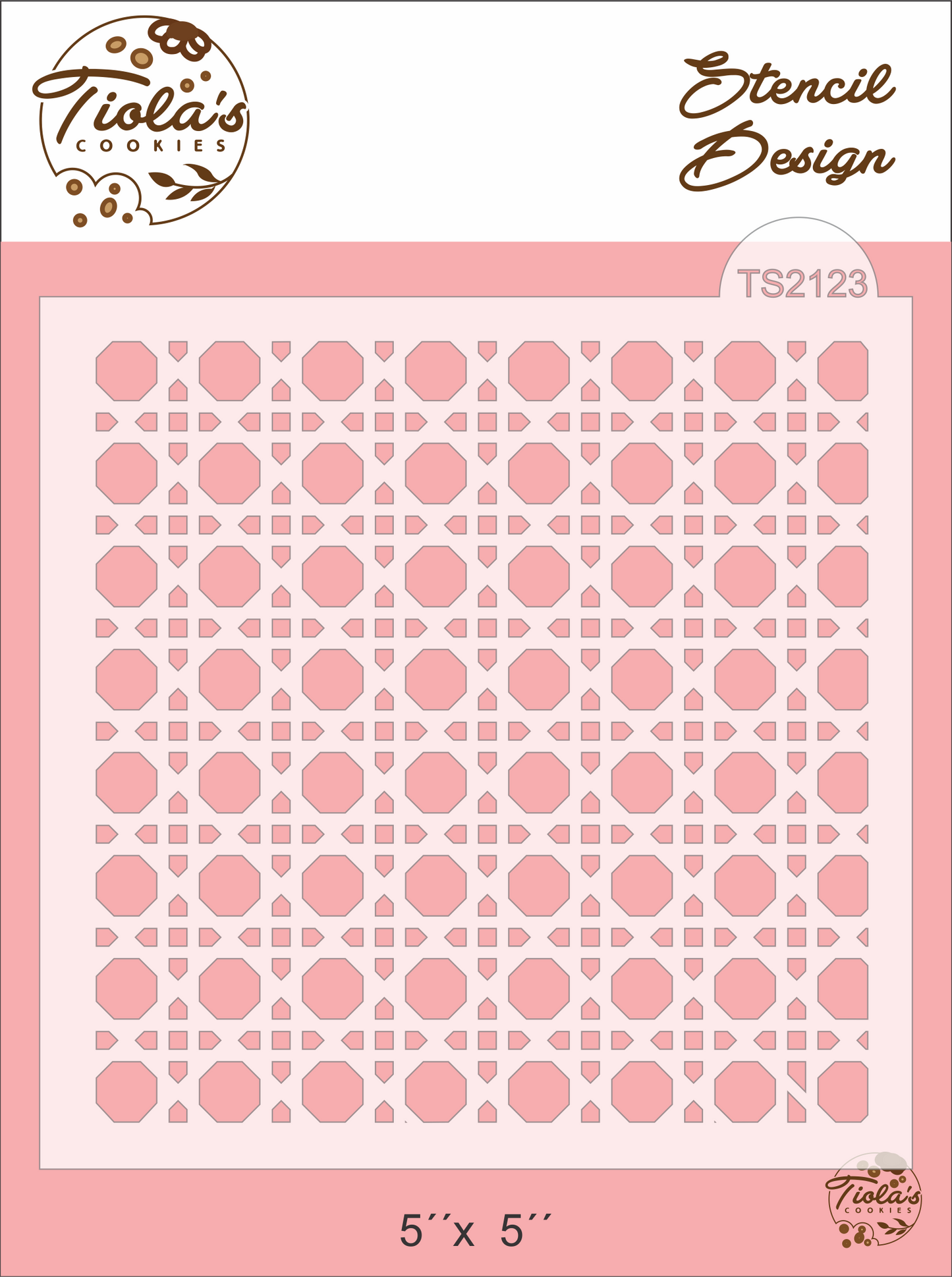 Mosaico Textura Stencil