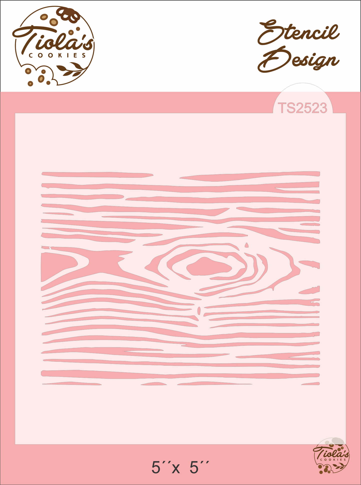 Madera Textura Stencil