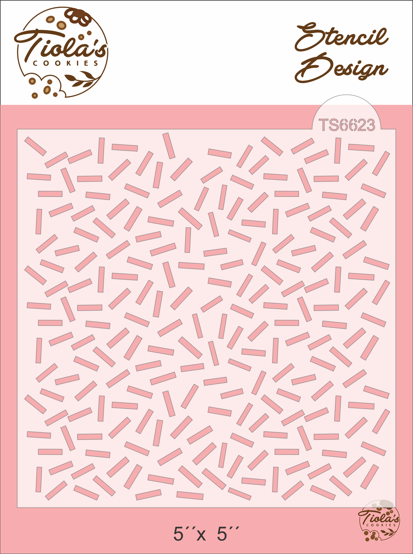 Confeti Textura Stencil