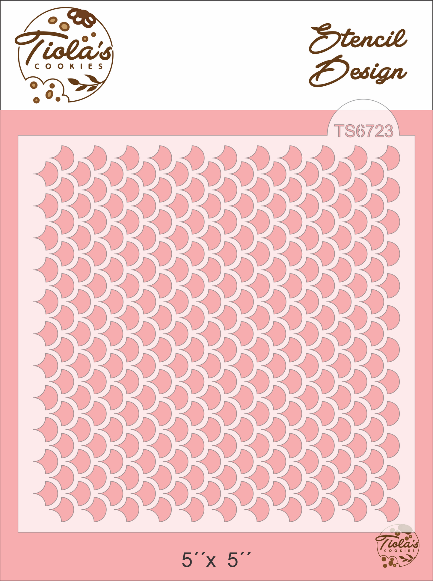 Textura Escamas Stencil