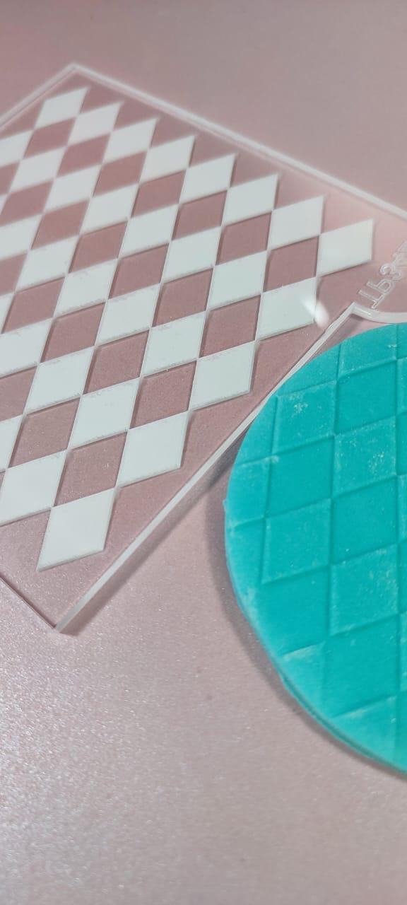 Textura Rombos Embossing