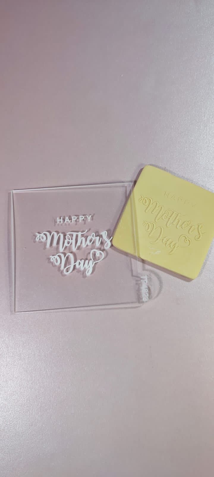 Happy Mothers day Embossing