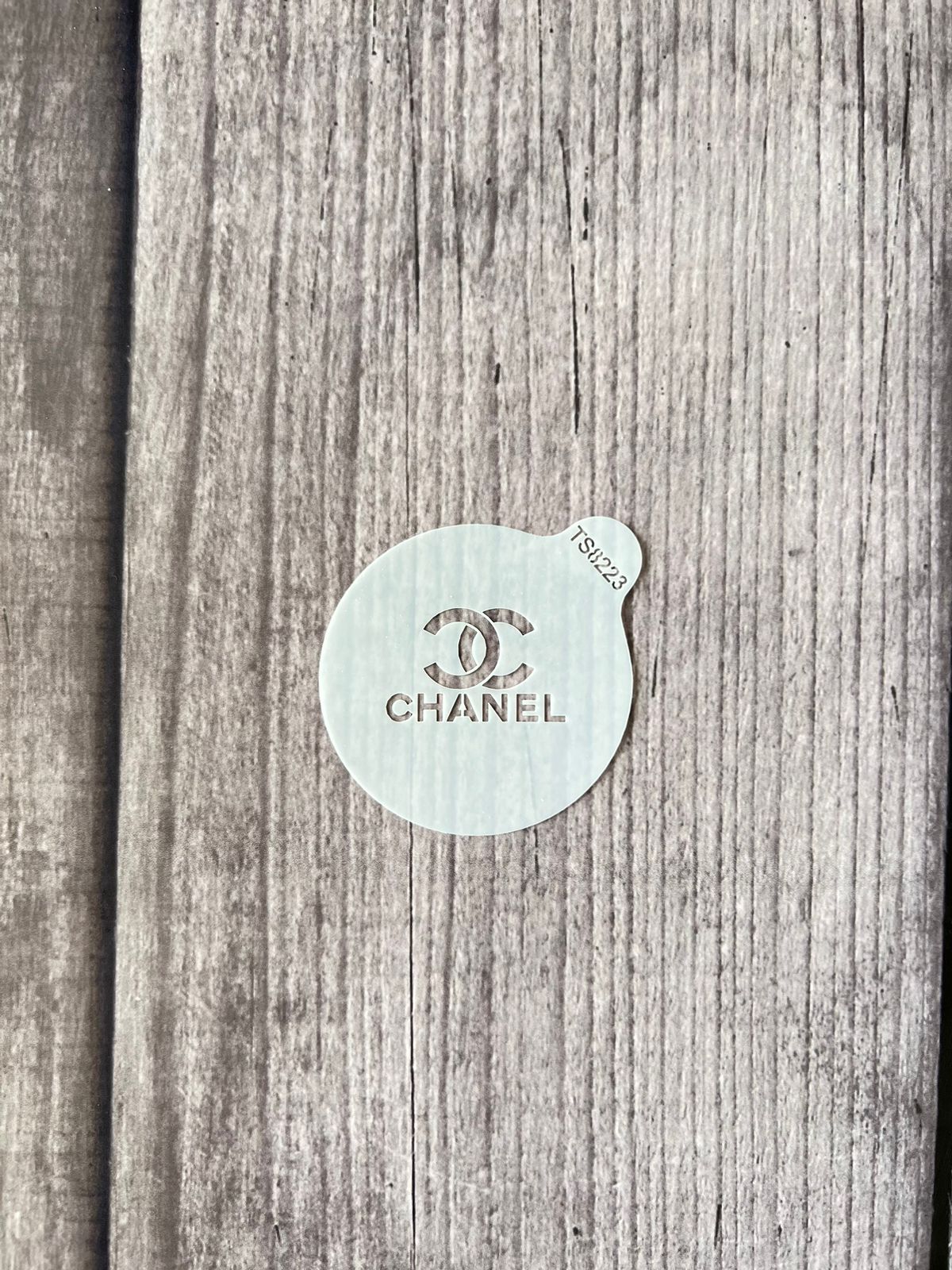 Stencil Chanel (Oreo/Macarons)