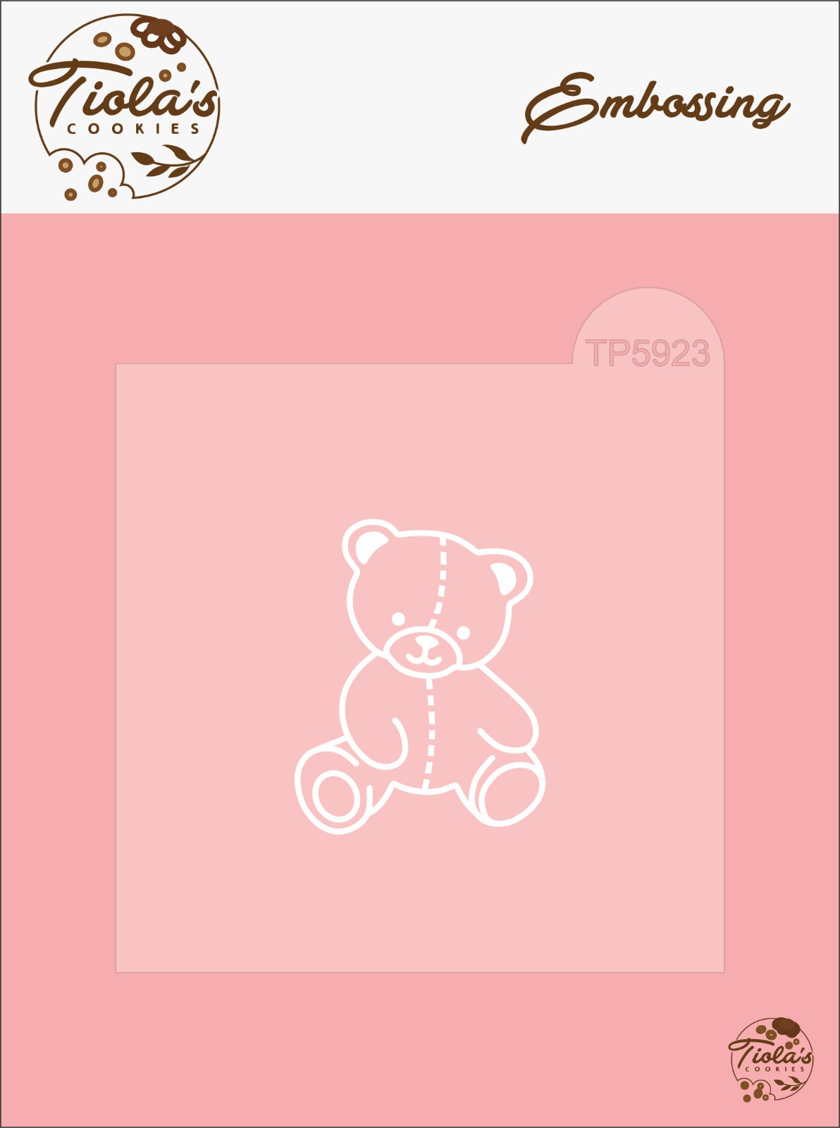 Embossing Oso Baby